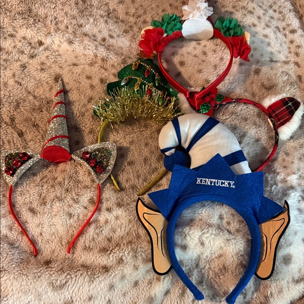 Festive Kids Costume Headband Set